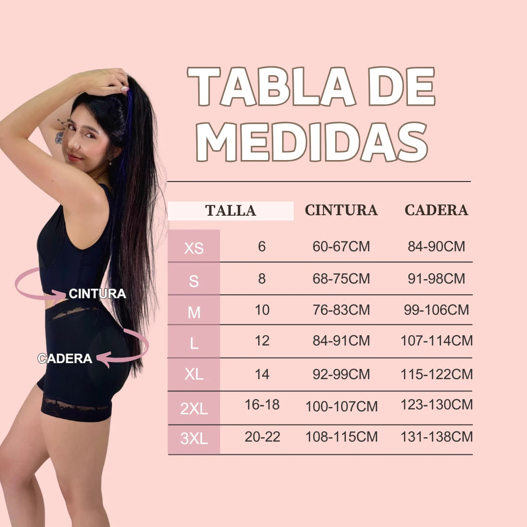 Short Faja SÚPER-Invisible™️ | 2-3 Tallas menos | realce instantáneo